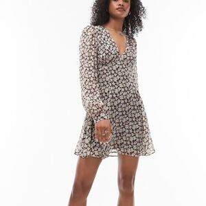 Topshop V-neck Dress